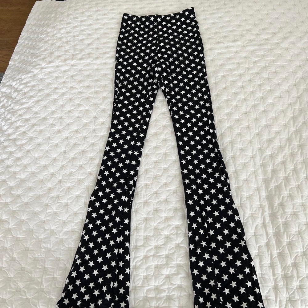 BRAND NEW nasty gal star back wide leg pants super comfy